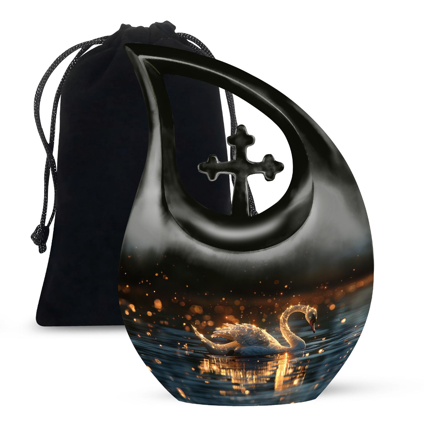 Personalized Bird Cremation Urn for Adult - 10-inch, 200 cu in - Yatskia