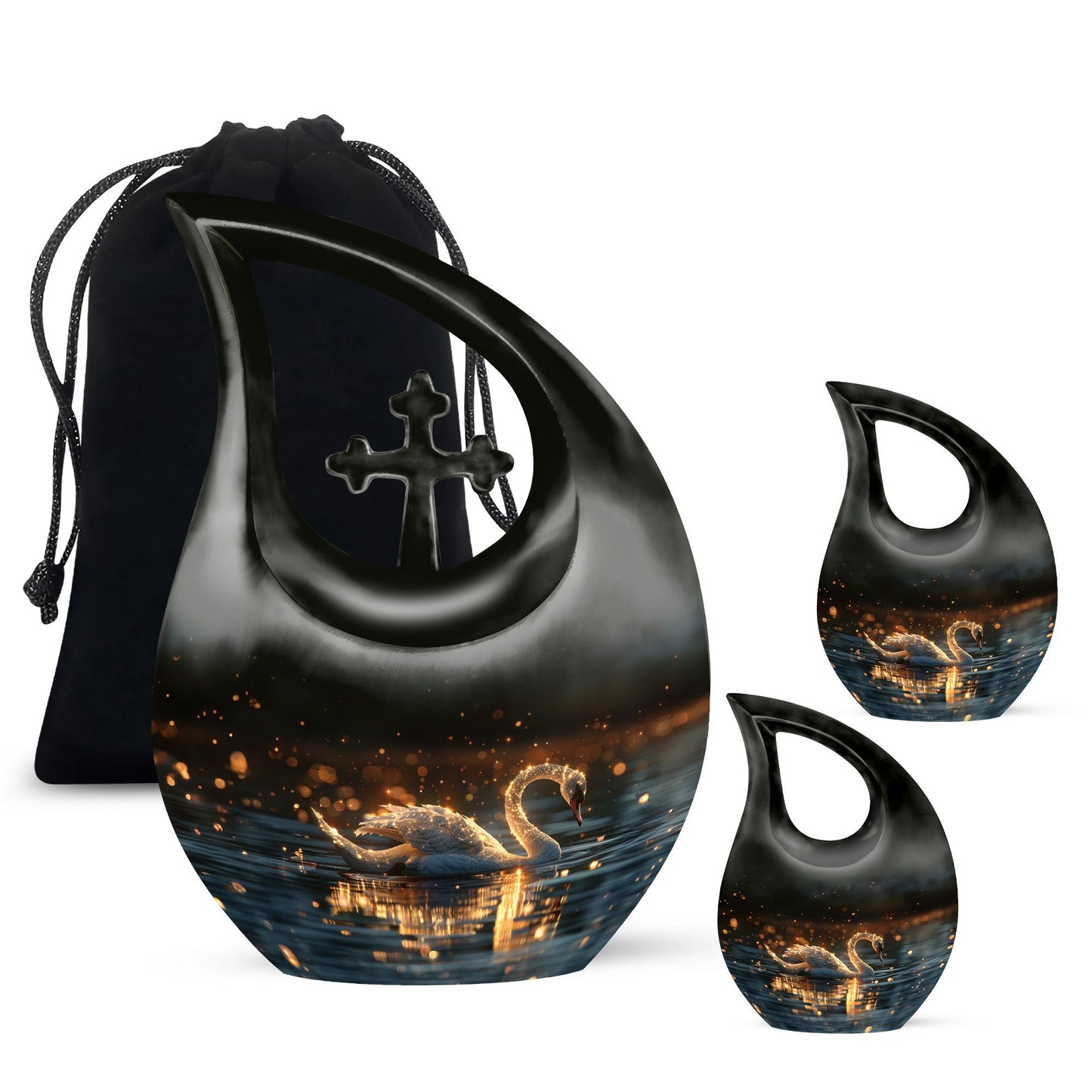 Personalized Bird Cremation Urn for Adult - 10-inch, 200 cu in - Yatskia