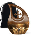 10-inch Swan Cremation and Burial Urn.
