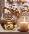 10-inch Swan Cremation and Burial Urn.