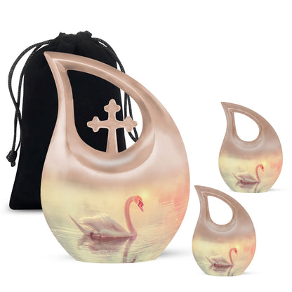 Personalized Bird Cremation Urn for Mom - 10-inch, 200 cu in - Yatskia