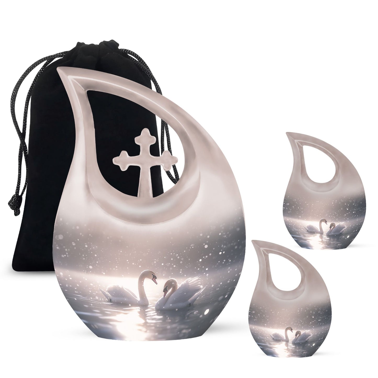 Personalized Bird Cremation Urn for Men & Women - 10-inch, 200 cu in - Yatskia