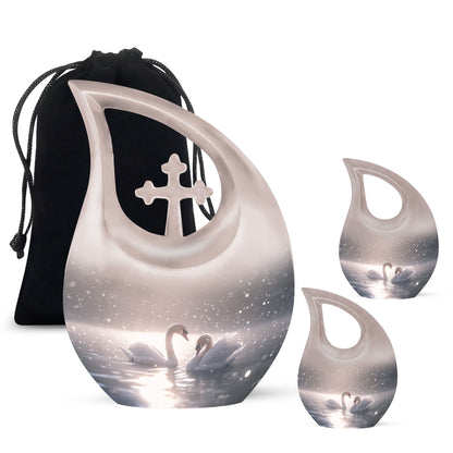 Personalized Bird Cremation Urn for Men & Women - 10-inch, 200 cu in - Yatskia