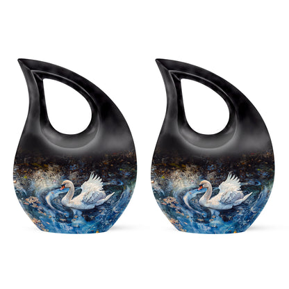 Swan Theme 3 Inch Keepsake Pack of 2