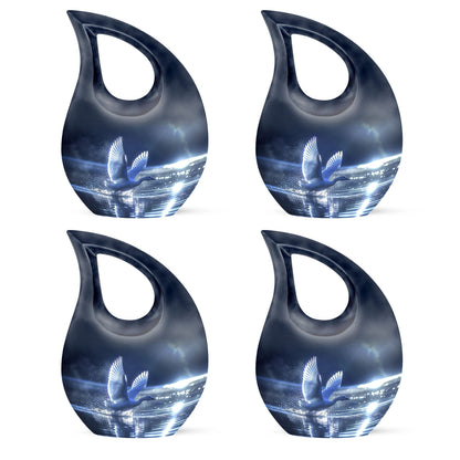 Swan Theme 3 Inch Keepsake Pack of 4