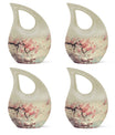 Swan Theme 3 Inch Keepsake Pack of 4