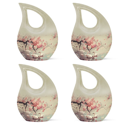 Swan Theme 3 Inch Keepsake Pack of 4
