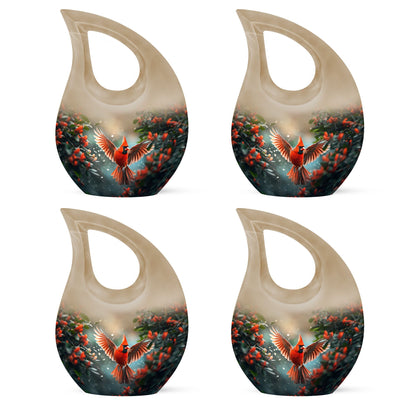 Cardinal Theme 3 Inch Keepsake Pack of 4