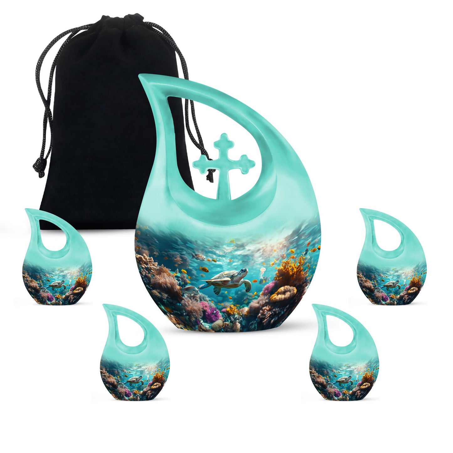 Personalized Turtle Cremation Urn for Men & Women - Yatskia