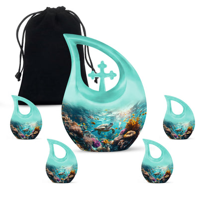 Personalized Turtle Cremation Urn for Men & Women - Yatskia