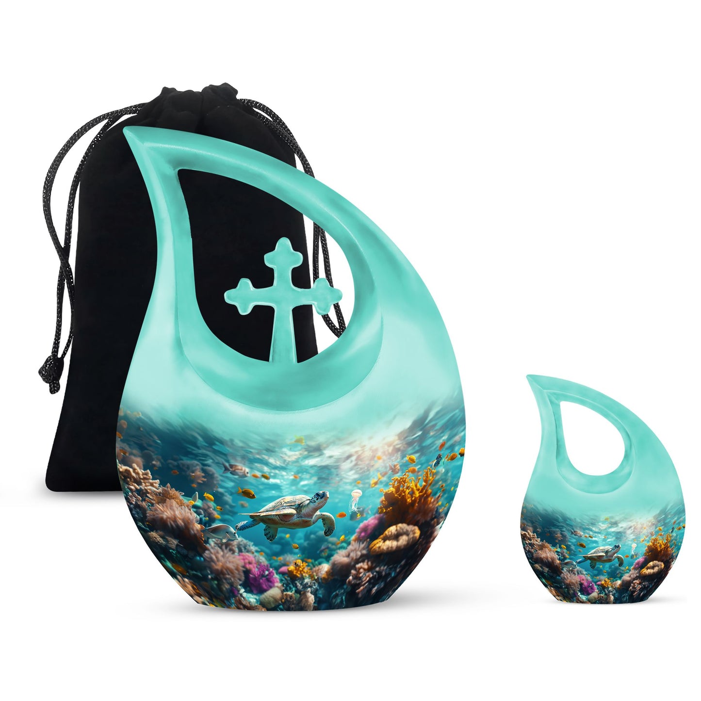 Personalized Turtle Cremation Urn for Men & Women - Yatskia