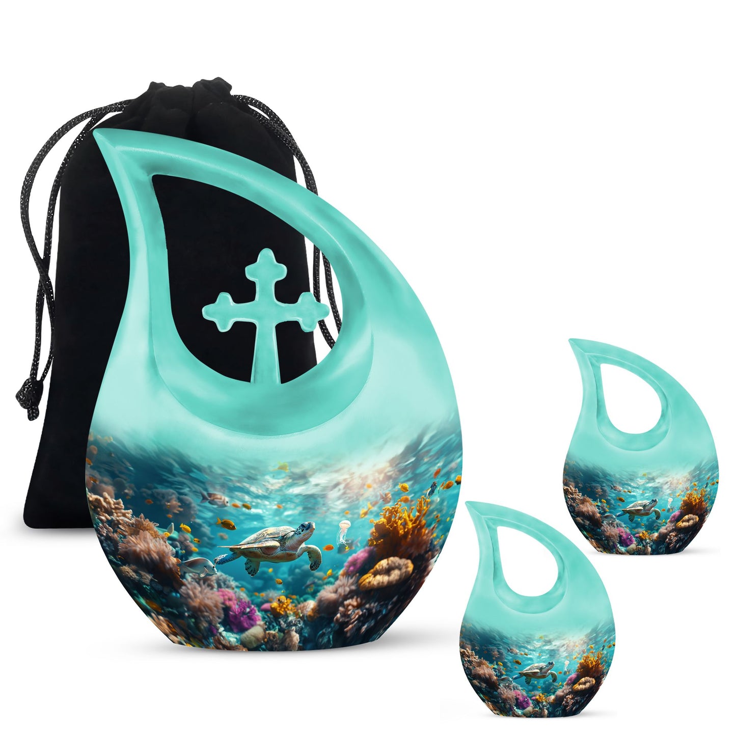 Personalized Turtle Cremation Urn for Men & Women - Yatskia