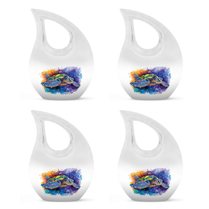 Turtle Theme 3 Inch Keepsake Pack of 4