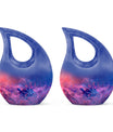 Turtle Cremation Burial Urns For Adult Human - Lavender Cremation Ashes Urns Combo