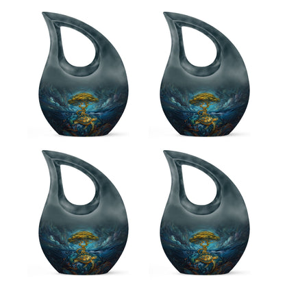 Turtle Theme 3 Inch Keepsake Pack of 4