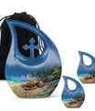 Beach Cremation Urns For Human - Turtle Memorial Keepsakes For Ashes