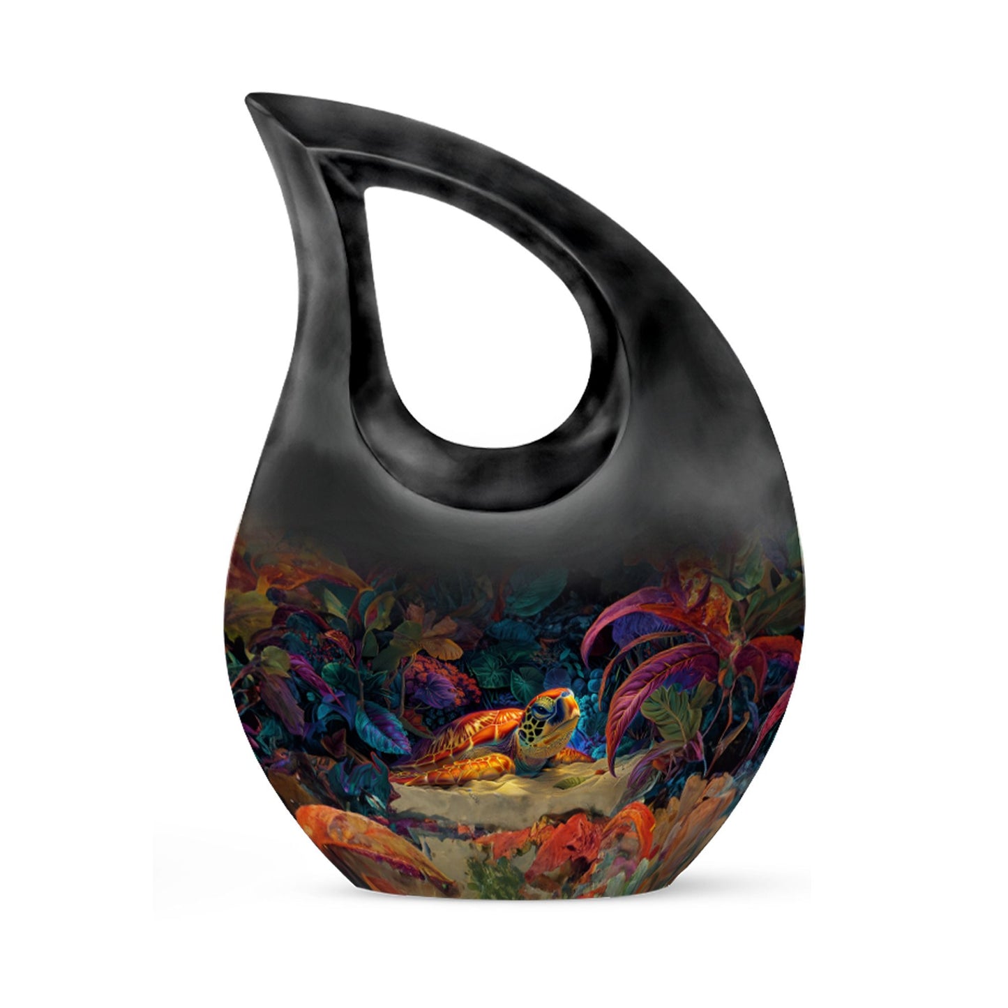 Turtle-themed Funeral Urn