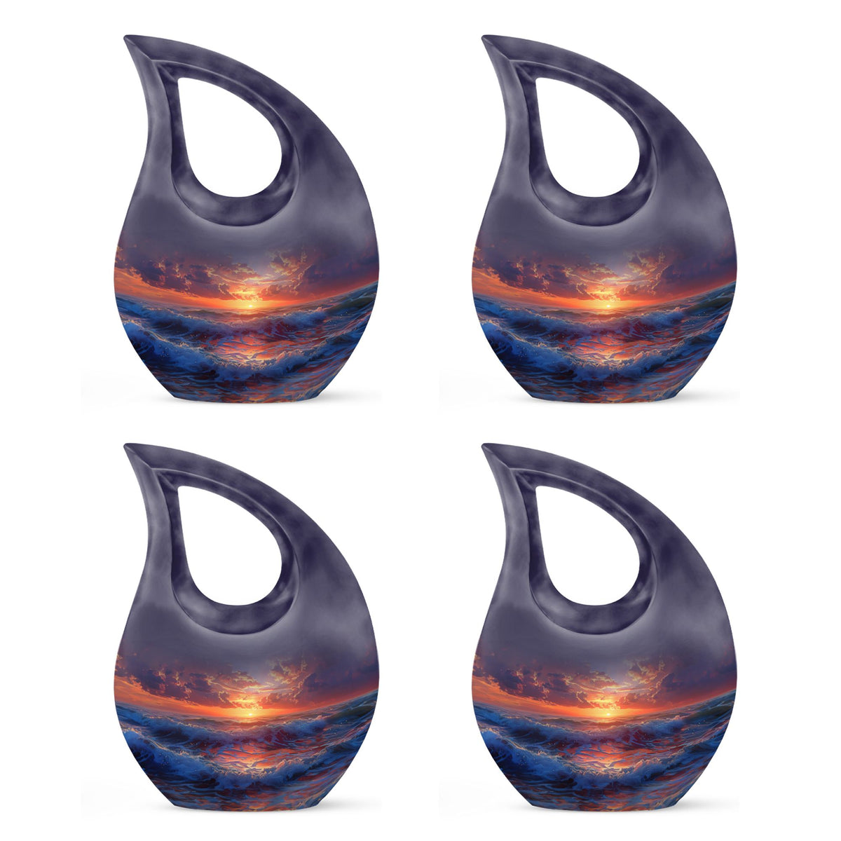 Sunrise Theme 3 Inch Keepsake Pack of 4
