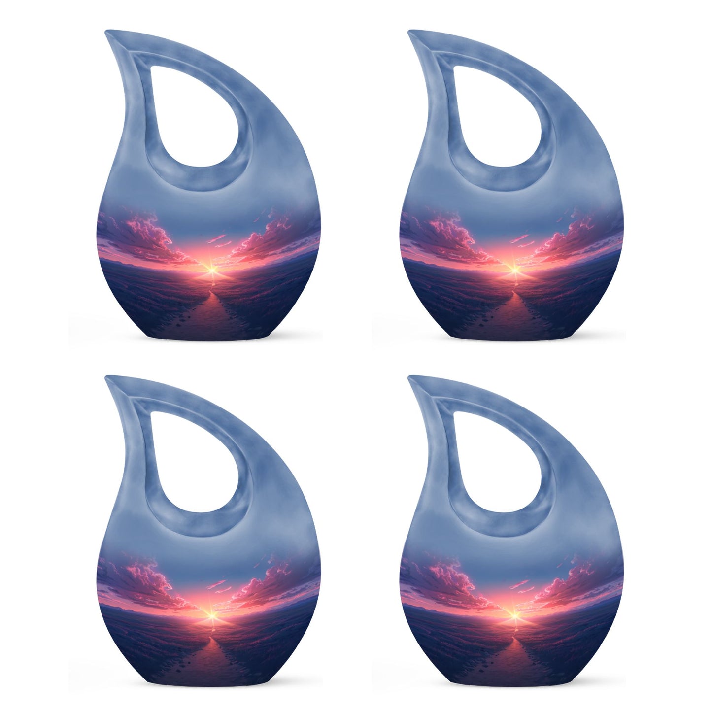 Sunrise Theme 3 Inch Keepsake Pack of 4
