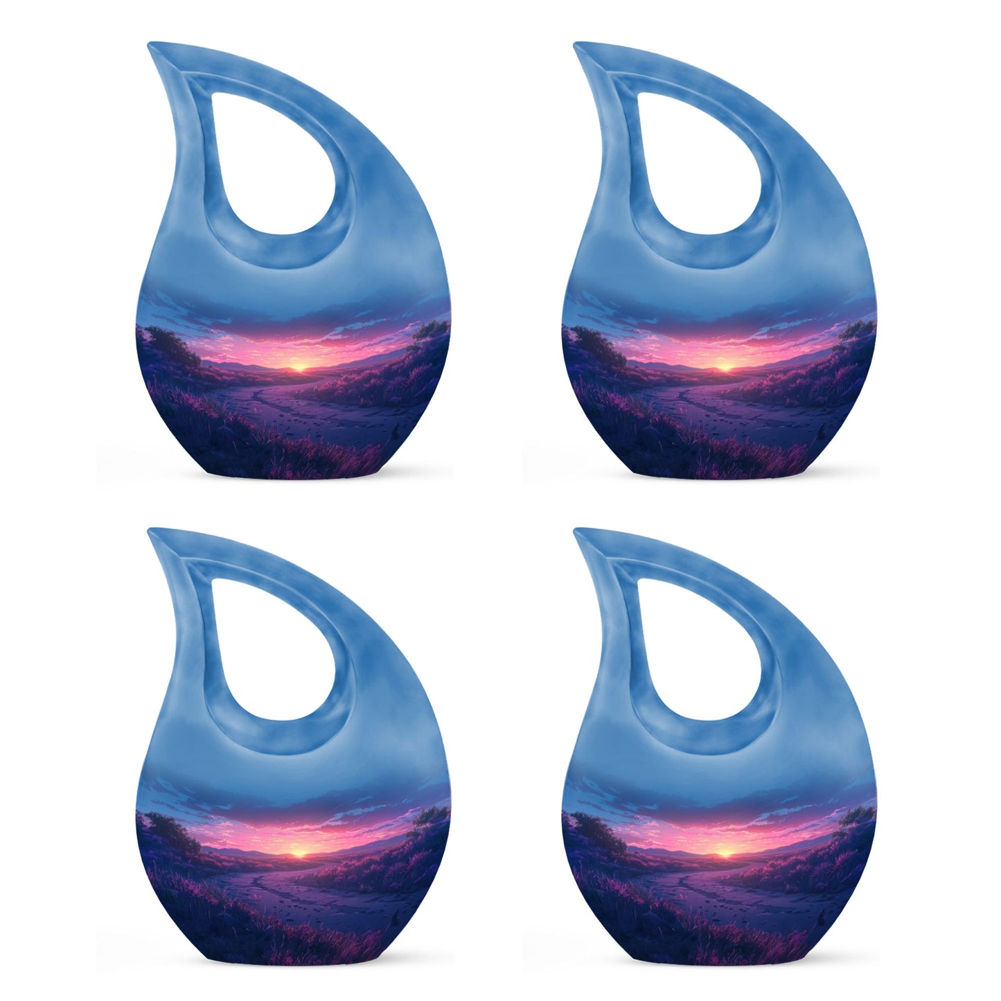 Sunrise Theme 3 Inch Keepsake Pack of 4