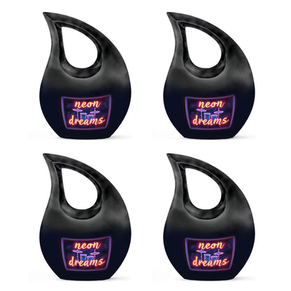 Drums And Music Theme 3 Inch Keepsake Pack of 4