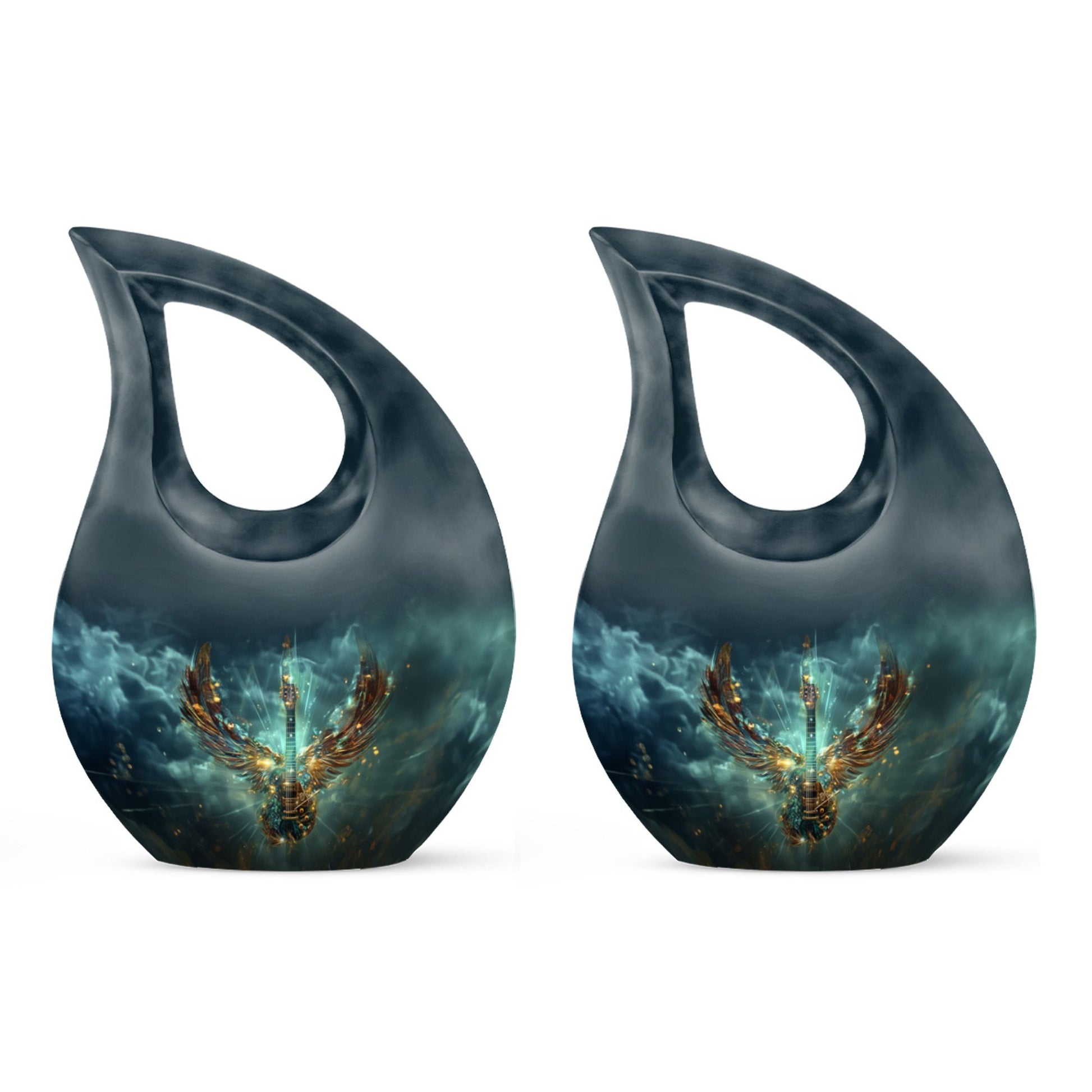 Guitar Theme 3 Inch Keepsake Pack of 2