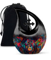 Guitar Theme Large Urn 10 Inch