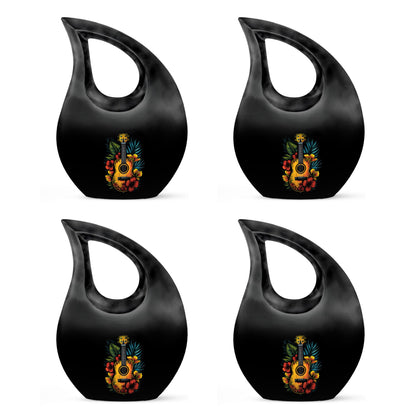 Guitar Theme 3 Inch Keepsake Pack of 4