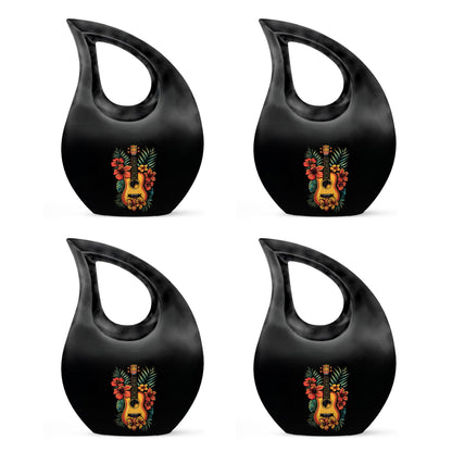 Guitar Theme 3 Inch Keepsake Pack of 4