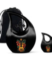 Guitar Theme Large Urn With 1 Keepsake Urn