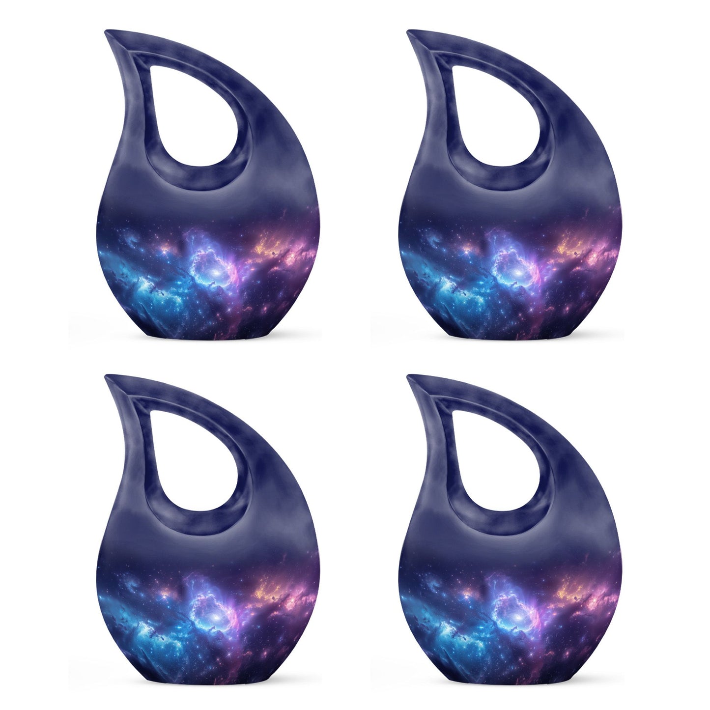 Galaxy Theme 3 Inch Keepsake Pack of 4