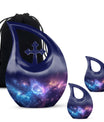 Galaxy Theme Large Urn With 2 Keepsake Urn