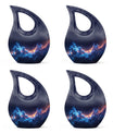 Galaxy Theme 3 Inch Keepsake Pack of 4