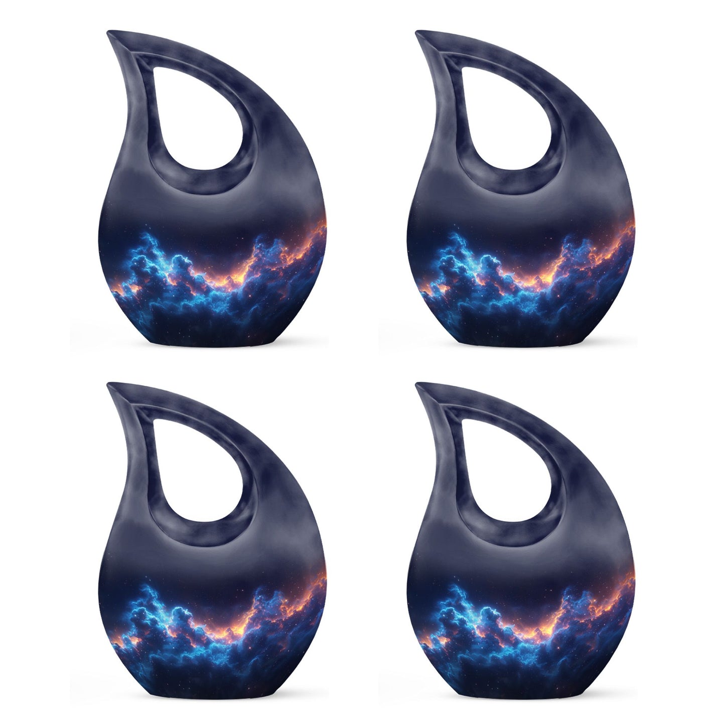 Galaxy Theme 3 Inch Keepsake Pack of 4
