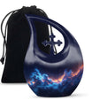 Galaxy Theme Large Urn 10 Inch