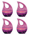 Tulips Theme 3 Inch Keepsake Pack of 4