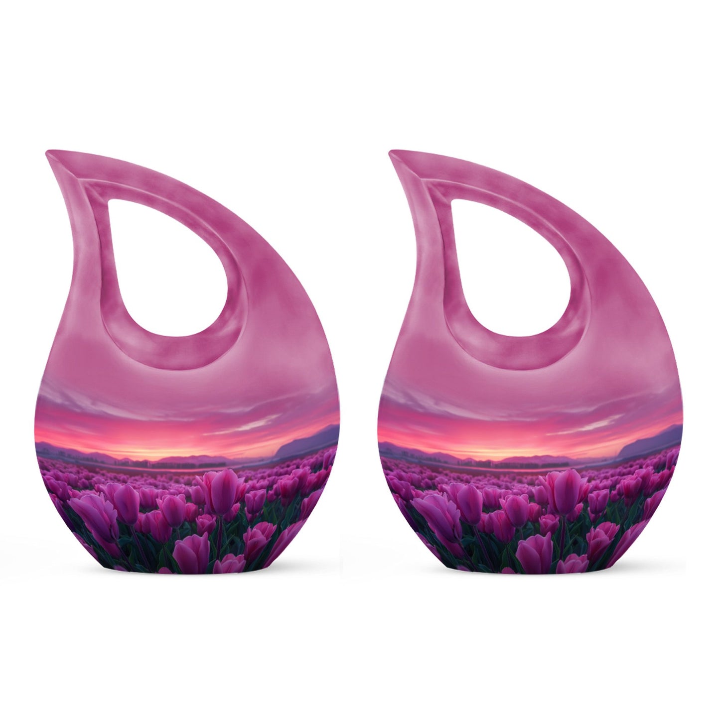 Tulips Theme 3 Inch Keepsake Pack of 2
