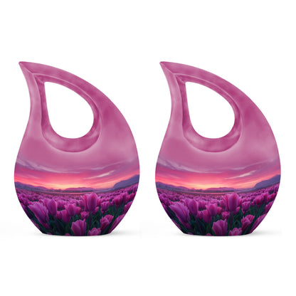 Tulips Theme 3 Inch Keepsake Pack of 2