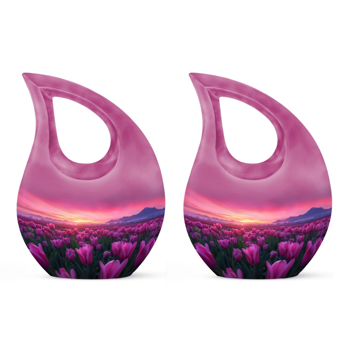 Tulips Theme 3 Inch Keepsake Pack of 2