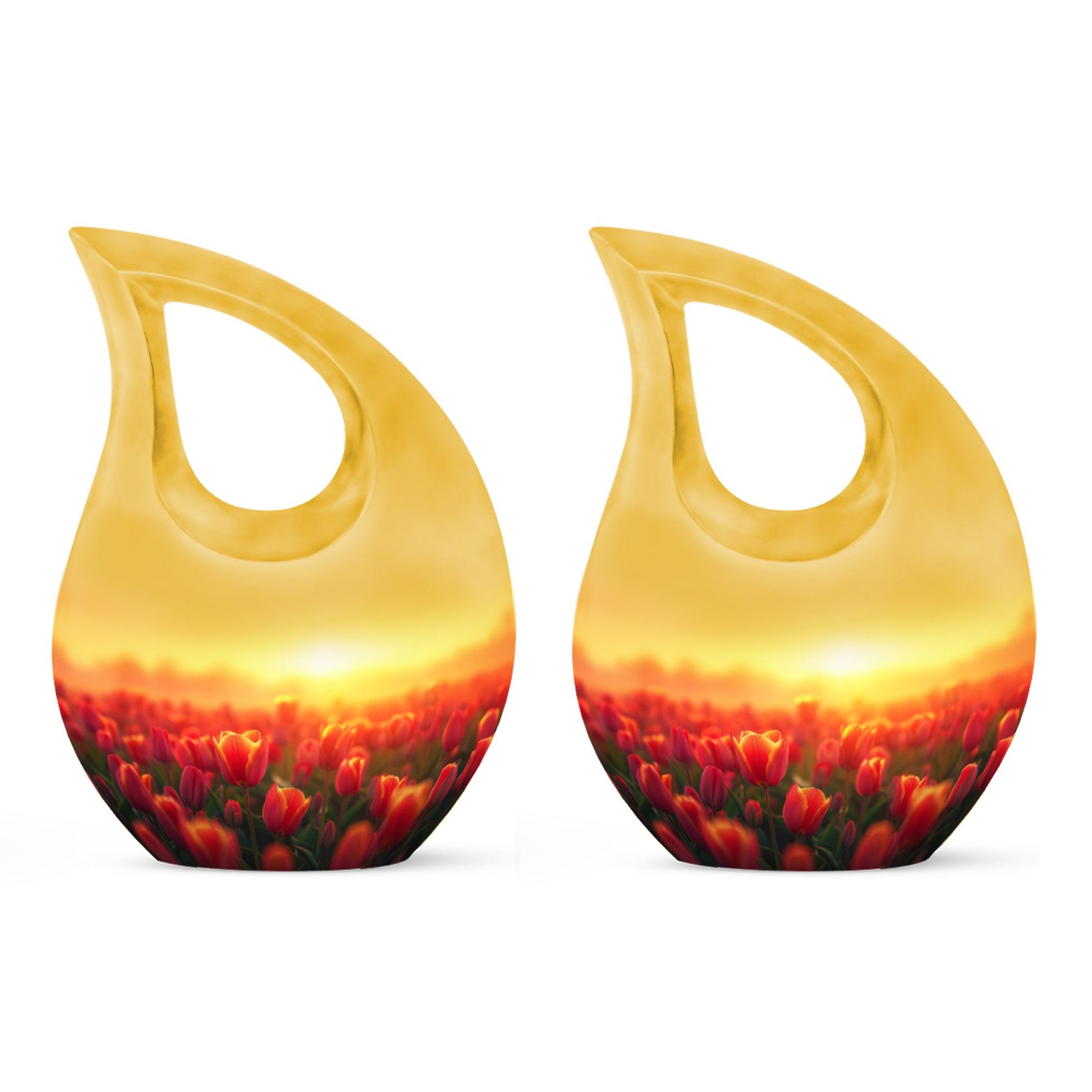 Tulips Theme 3 Inch Keepsake Pack of 2