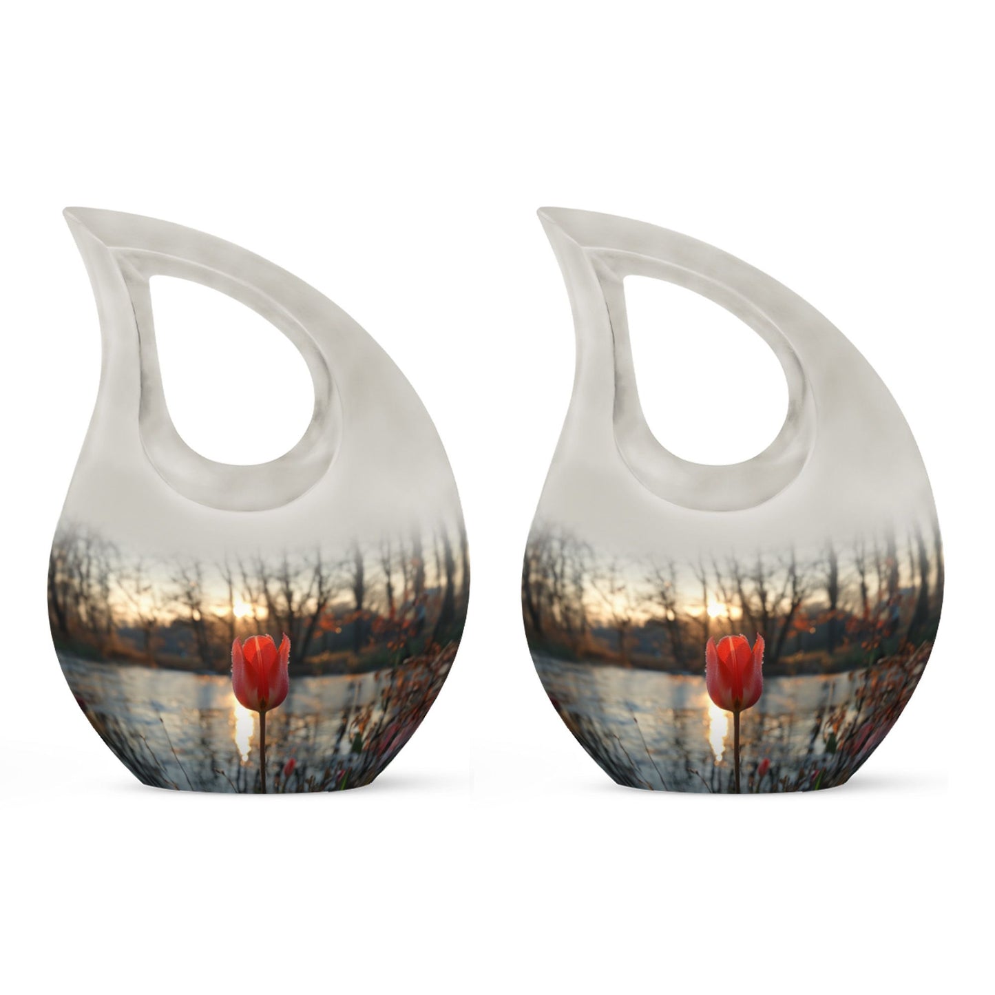 Tulips Theme 3 Inch Keepsake Pack of 2