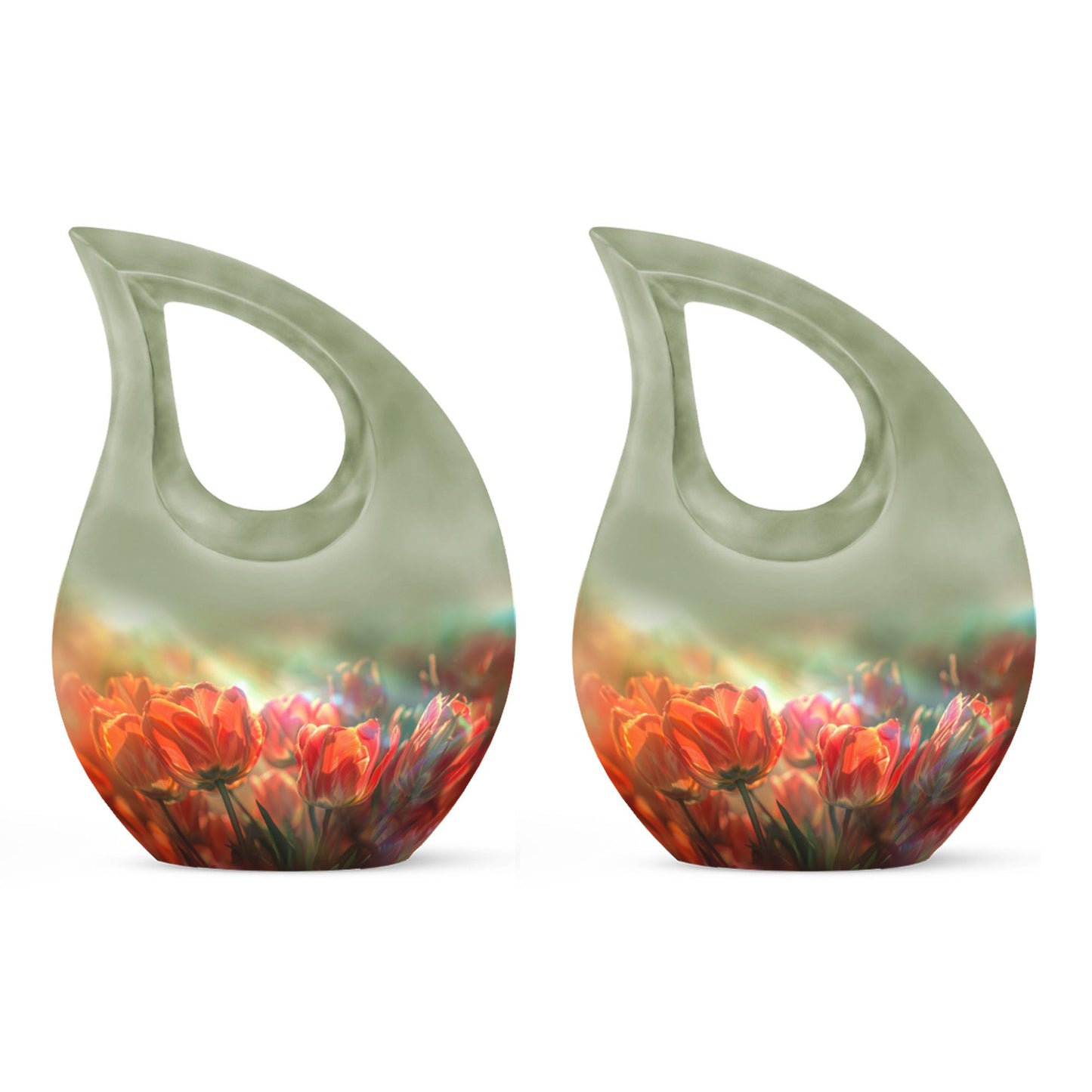 Tulips Theme 3 Inch Keepsake Pack of 2