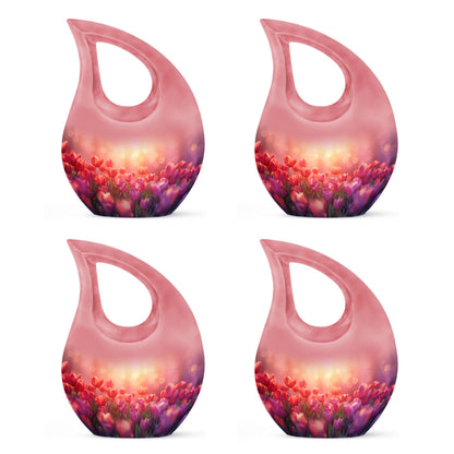 Tulips Theme 3 Inch Keepsake Pack of 4