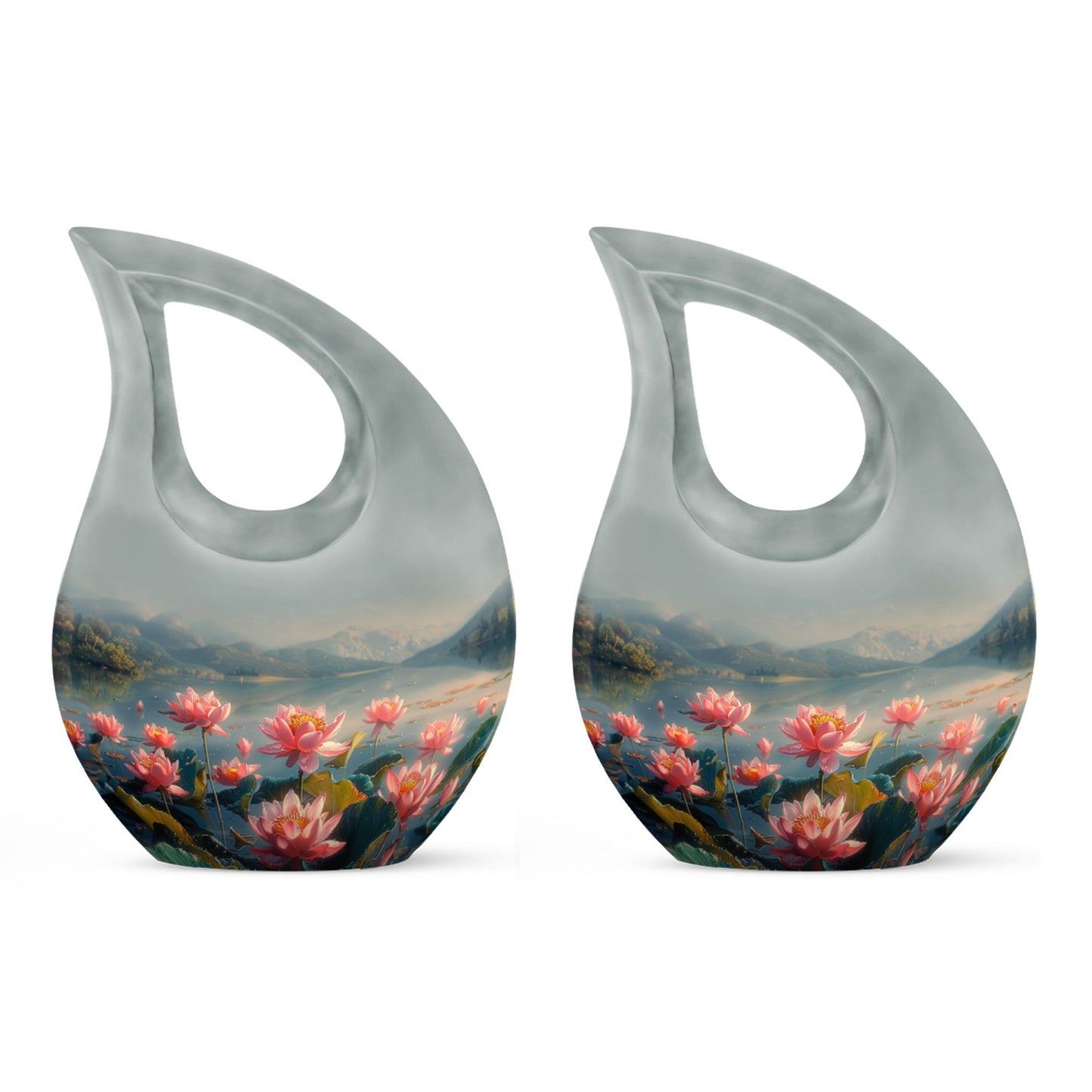 Lotus Theme 3 Inch Keepsake Pack of 2