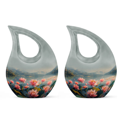 Lotus Theme 3 Inch Keepsake Pack of 2