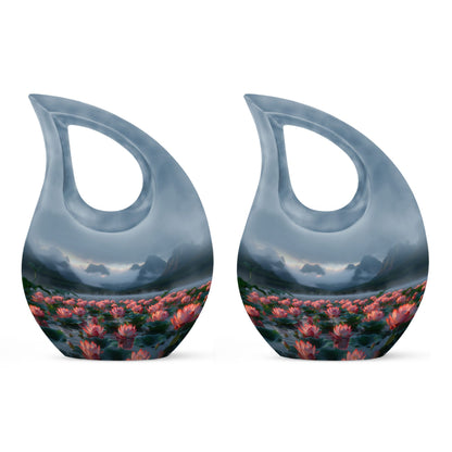 Lotus Theme 3 Inch Keepsake Pack of 2