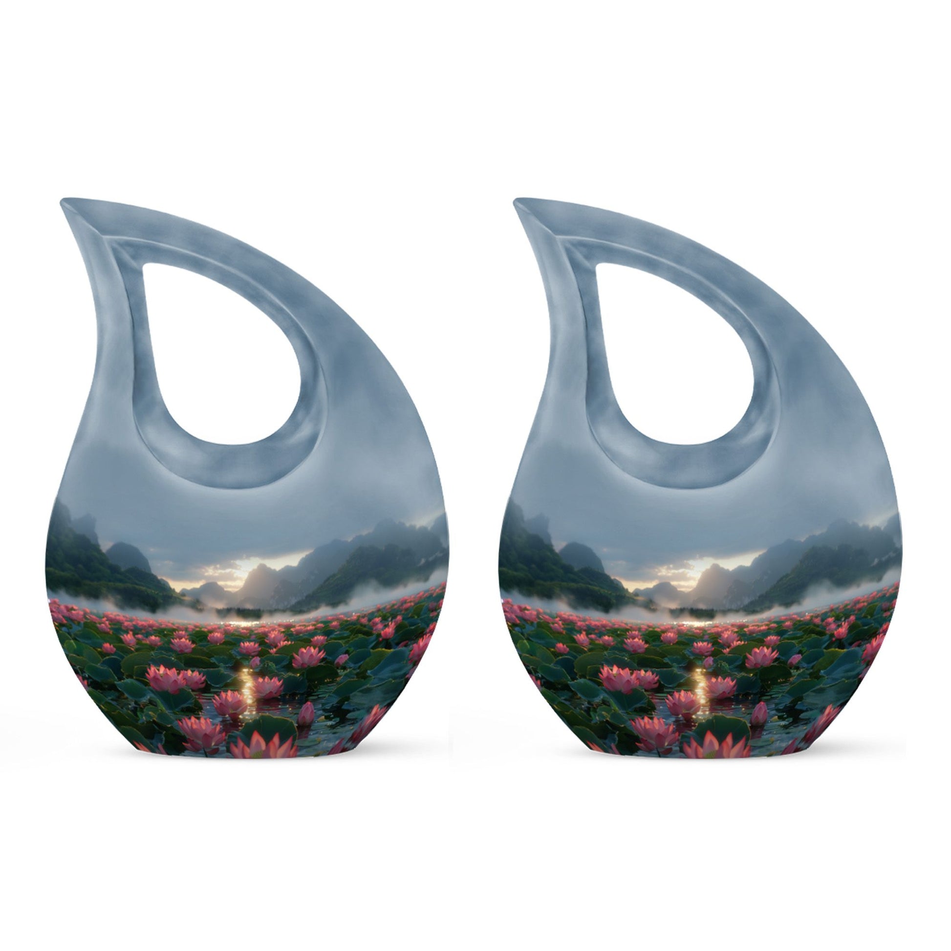 Lotus Theme 3 Inch Keepsake Pack of 2