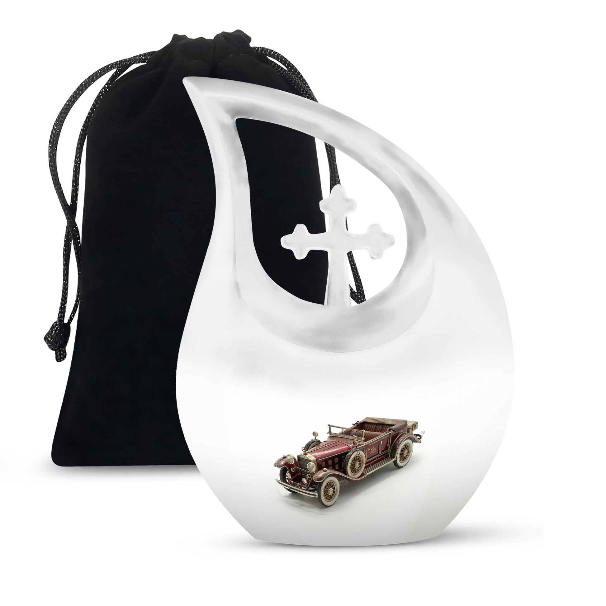 Car Theme Large Urn 10 Inch