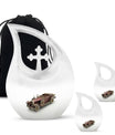 Car Theme Large Urn With 2 Keepsake Urn