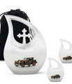 Car Theme Large Urn With 2 Keepsake Urn